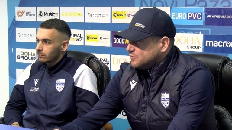 Nenad Lalatović i Jovan Marinković pred OFK Beograd