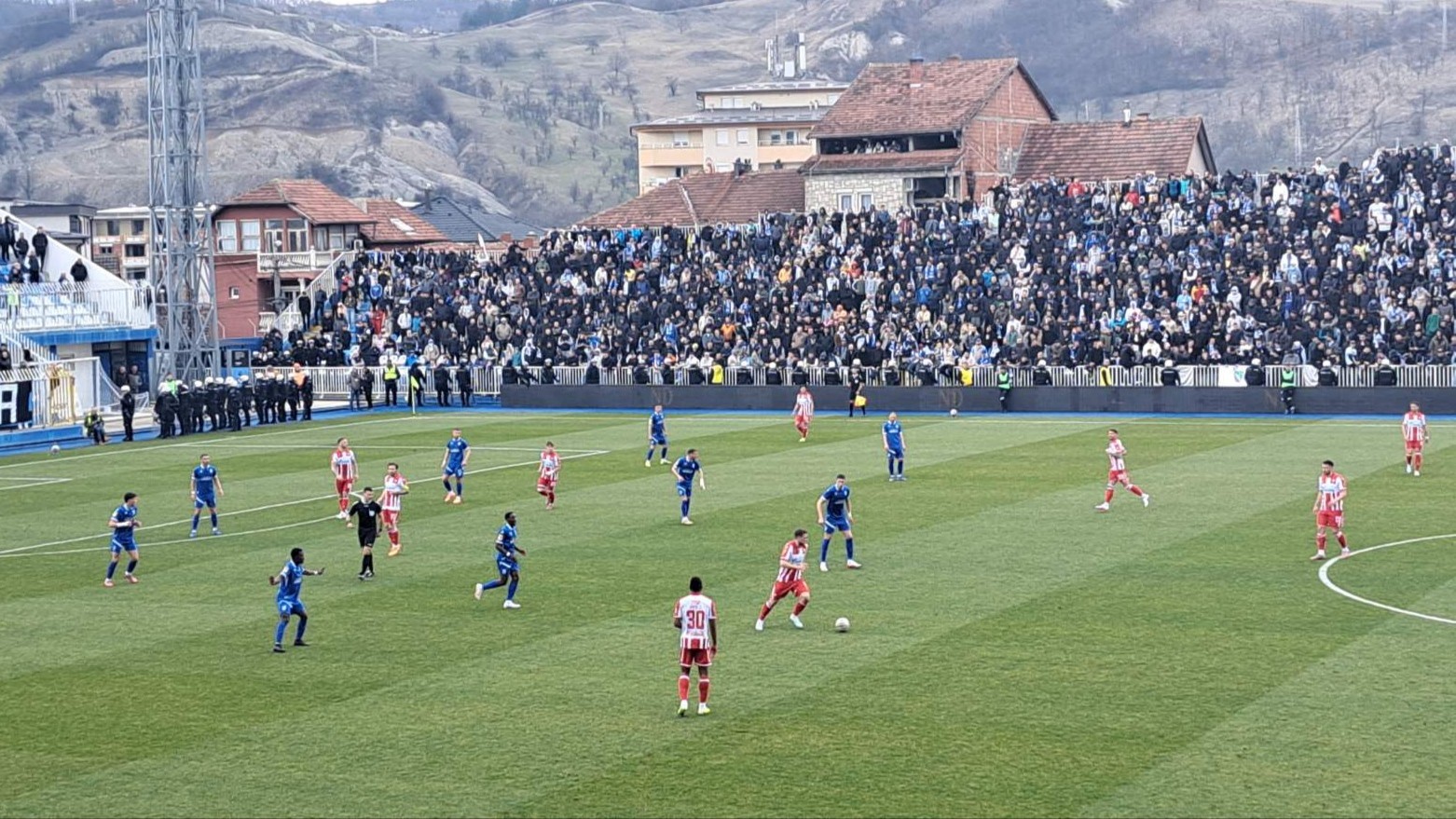 Četvrtfinale fudbalskog Kupa Srbije: Novi Pazar - Crvena zvezda 0:2
