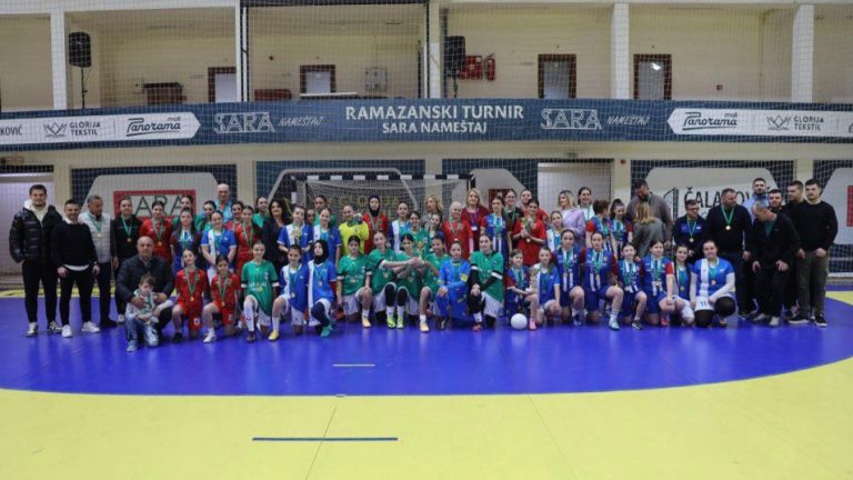 Sjeničanke najbolje među četiri ekipe na 32. Ramazanskom turniru u malom fudbalu