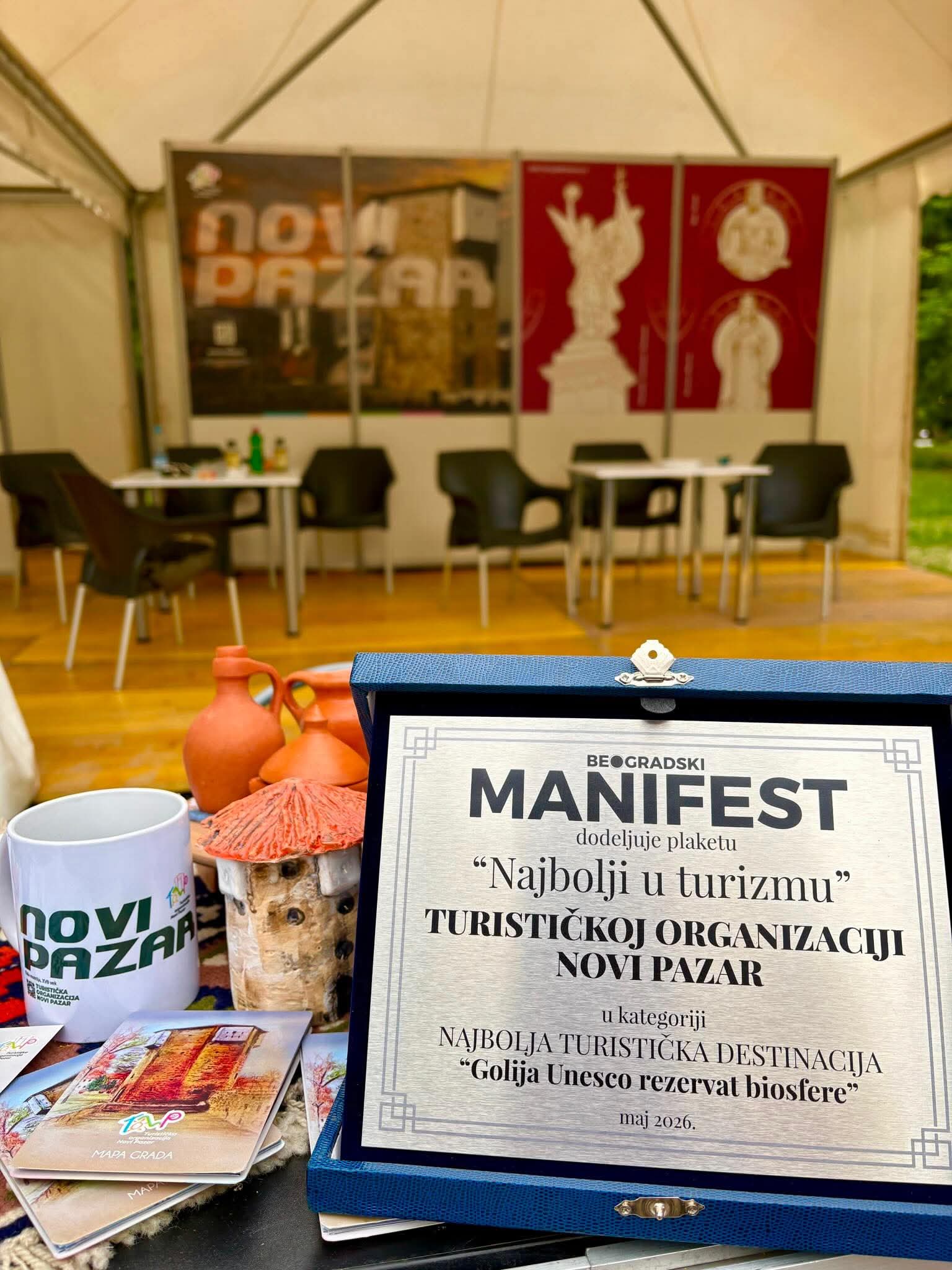 Priznanje za Turističku organizaciju Novi Pazar