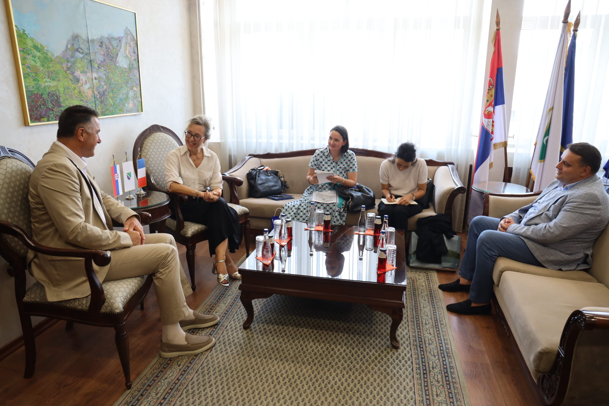 Gradonačelnik Biševac sa delegacijom Ambasade Francuske o jačanju saradnje